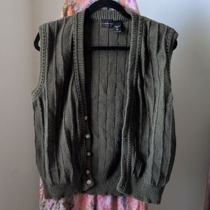 Structure Green Cardigan Sweater